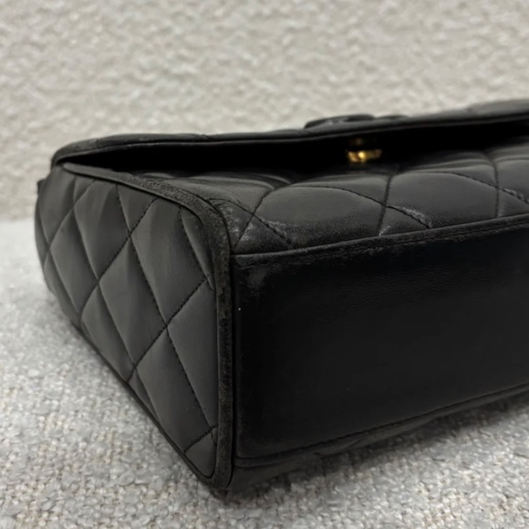 Authentic Pre-Owned CHANEL CC Mark Matelasse Shoulder Bag Lambskin Leather Brown - Picture 7 of 16